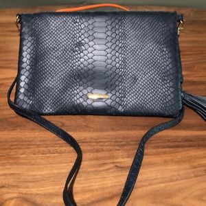 GiGi New York Navy Crossbody